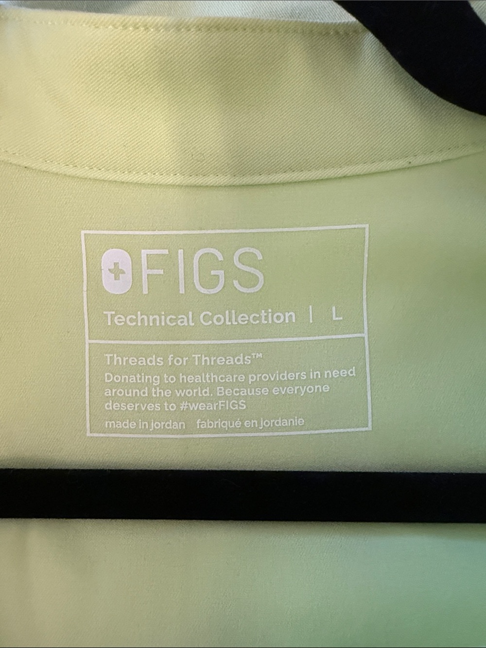 FIGS L Rafaela Scrub top - Picture 3 of 5